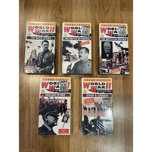 World War II Documentary Frank Capra Why We‎ Fight Lot Of 5 VHS